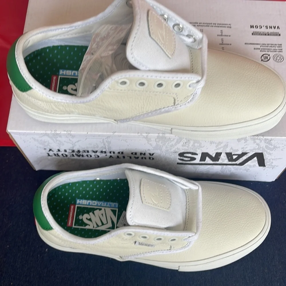 Vans Chima Ferguson (Sport Vtg) White/Green VNOA5JIH9BL. WMNS sneakers
